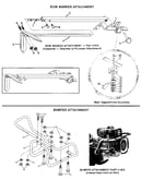 Row and bumper attachment