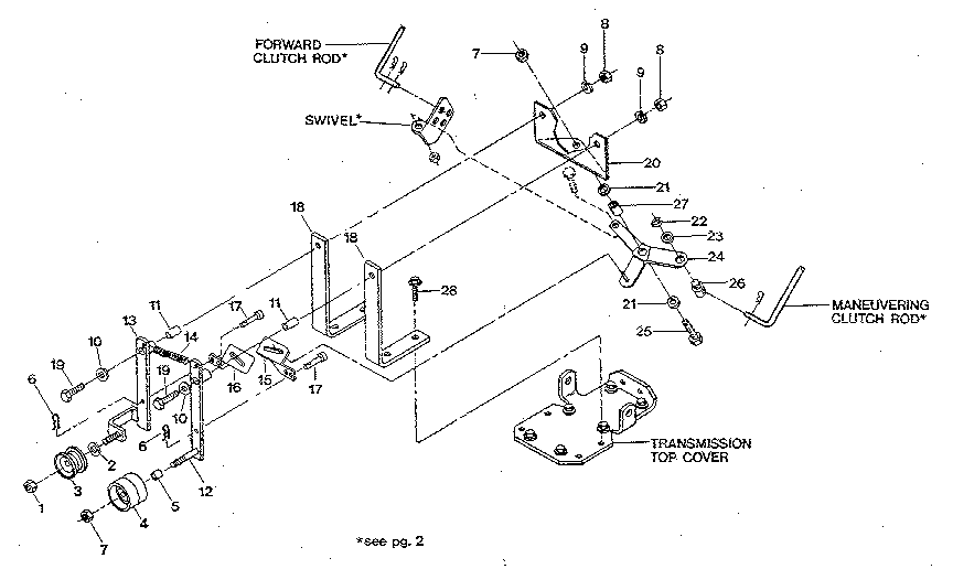 Forward/reverse idler assembly