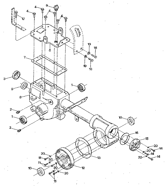 Transmission housing, covers, seals, gaskets & plugs