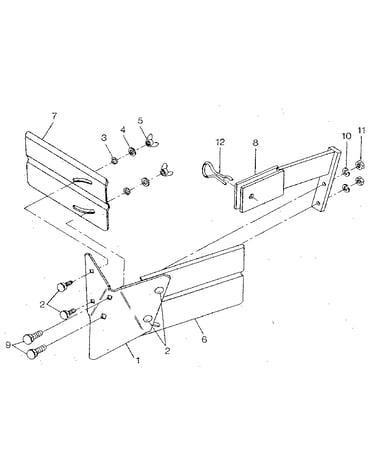 Hiller/furrower part #20868