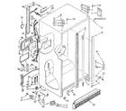 Kenmore 1068552612 cabinet diagram