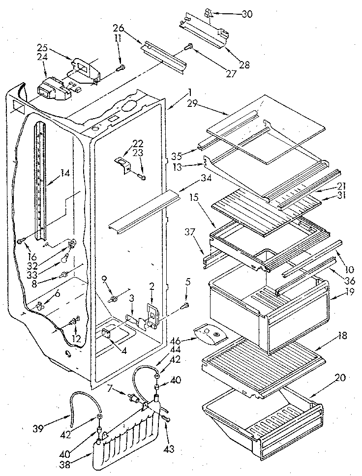 Refrigerator liner