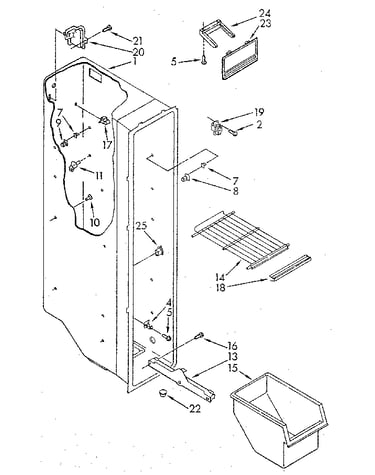 Freezer liner
