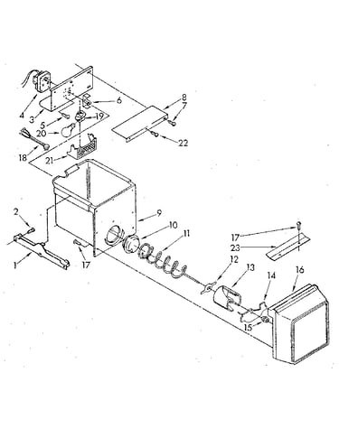 Freezer interior