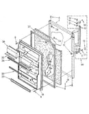 Refrigerator door