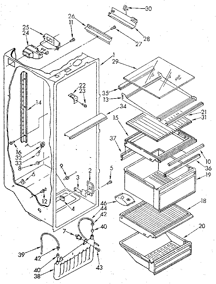 Refrigerator liner