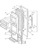 Refrigerator door