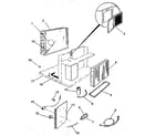 Kenmore 2538780891 electrical system and unit diagram