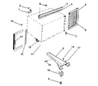 Kenmore 2538780891 window mounting & accessories diagram