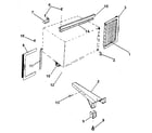 Kenmore 2538781291 window mounting & accessories diagram