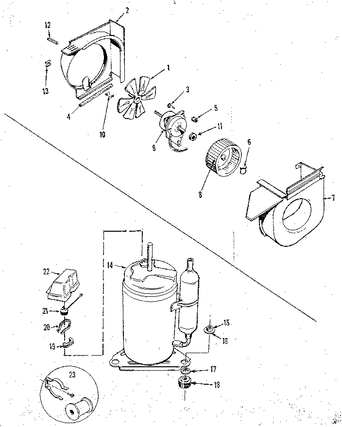 Air handling and compressor