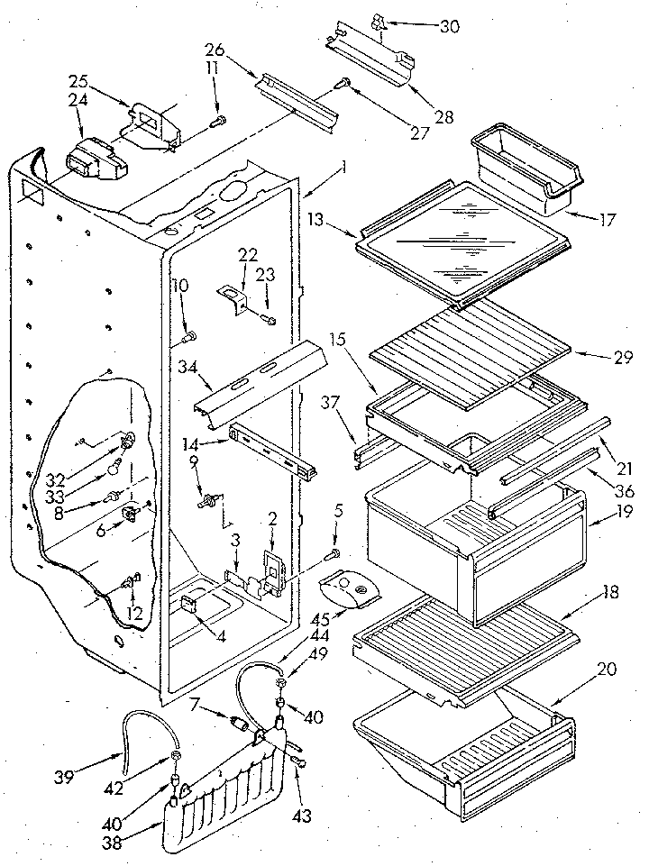 Refrigerator liner