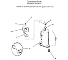 Kenmore 2538795110 compressor diagram