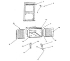 Kenmore 2538791830 window mounting diagram