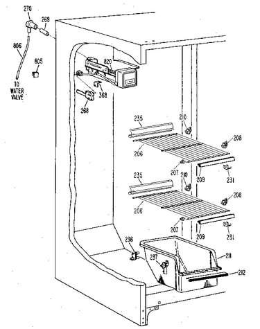 Freezer section