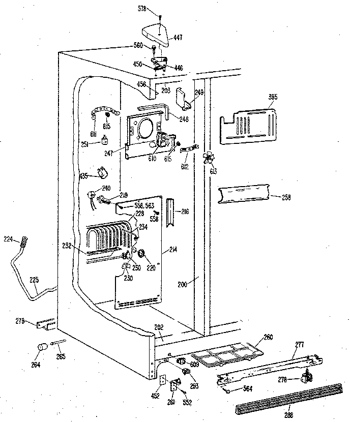 Freezer section