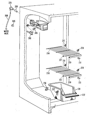 Freezer section