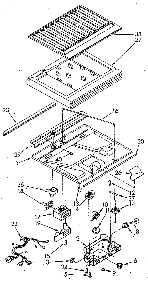 Compartment separator