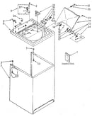 Top and cabinet