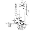 Kenmore 153335000 - 87 MODEL replacement parts diagram