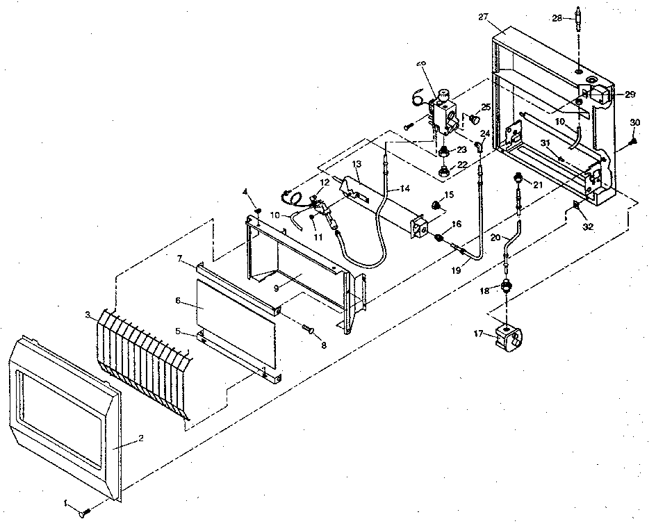 Main heater assembly
