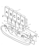 Gas burners and manifold
