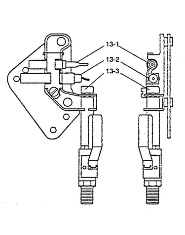 Pilot and bracket assembly