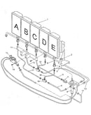 Gas burners and manifold