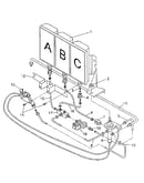 Gas burners and manifold