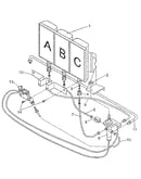 Gas burners and manifold