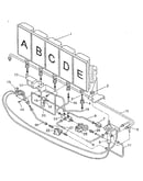 Gas burners and manifold