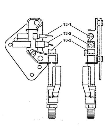 Pilot and bracket assembly