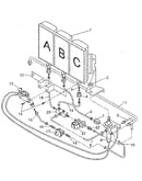 Gas burners and manifold