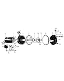 Motor and pump assembly