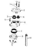 2" and 3" vertical casing adapter