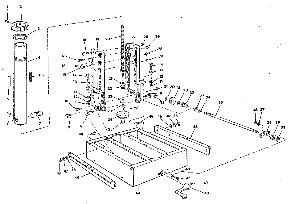 Figure 3 - base assembly