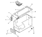 Kenmore 2539103380 cabinet diagram