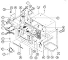 Amana C64TMA microwave parts diagram