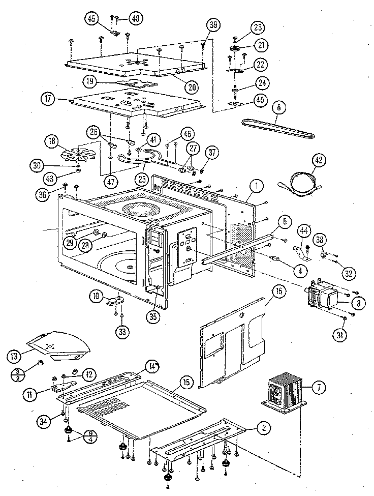 Magnetron and air flow