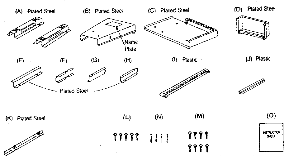 Trim kit rmc1tka