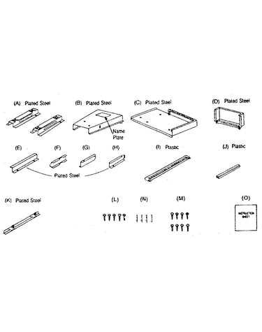 Trim kit rmc1tka