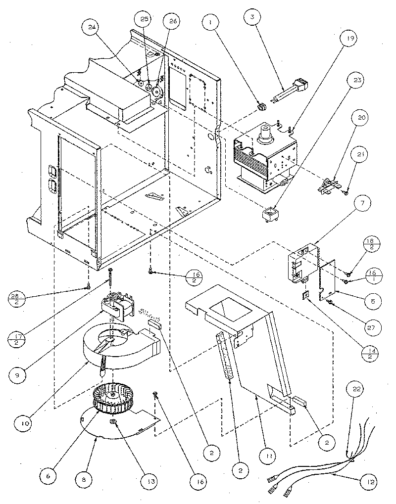 Magnetron and air flow