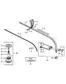 Drive shaft and cutting head