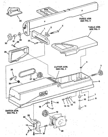 Figure 1 - jointer assembly