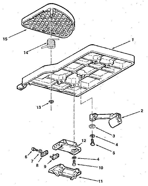 FIGURE 3 - TABLE ASSEMBLY