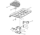 Craftsman 113232200 figure 3 - table assembly diagram