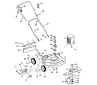 Craftsman 247370610 mower deck diagram