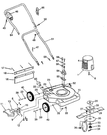 Mower deck