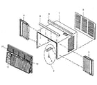 Kenmore 4848701030 cabinet diagram