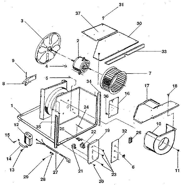 Electrical system and air handling